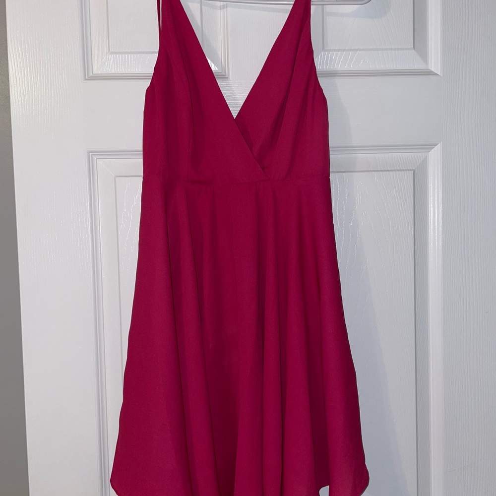 Krisa purple dress